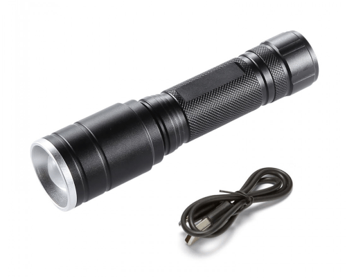 LED Taschenlampe Hunter, wiederaufladbar