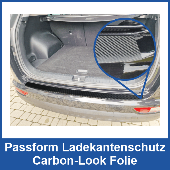 Ladekantenschutz Carbon-Look Folie